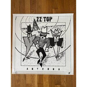 ZZ Top Antenna Original 1994 Record Store Promotional Poster 24x24 Never Hung
